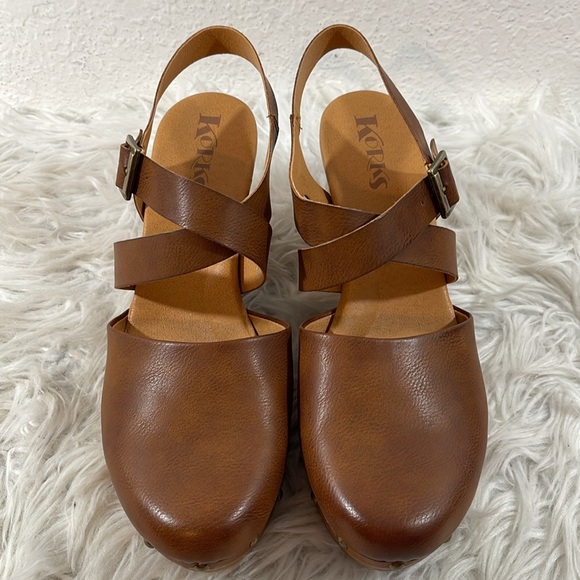 KORKS Abloom Strappy Clog Platform Slingback Pump Size 11 NEW - Picture 2 of 14